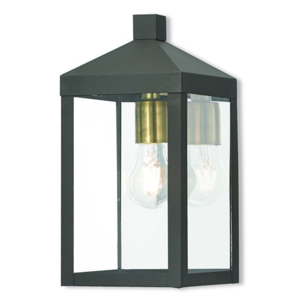 Livex Lighting Nyack 1 Light Bronze Outdoor Wall Lantern 20582-07